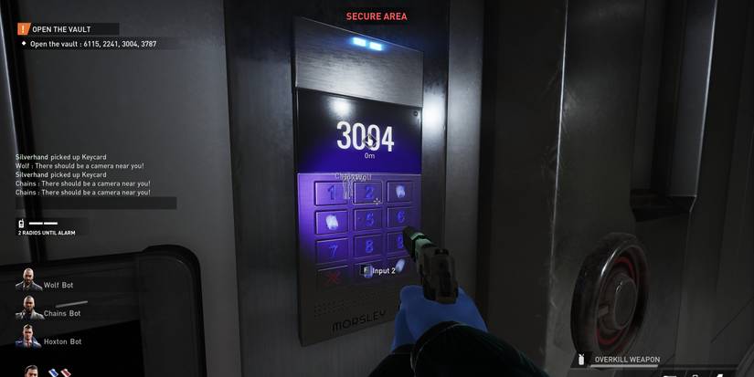 payday 3 correct vault code