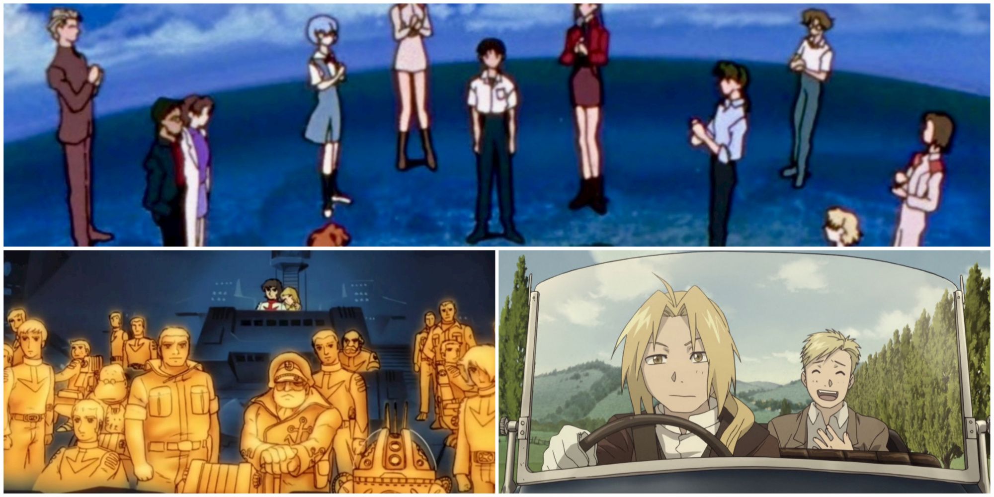 Retconned Anime Endings- Neon Genesis Evangelion Space Battleship Yamato Fullmetal Alchemist 2003