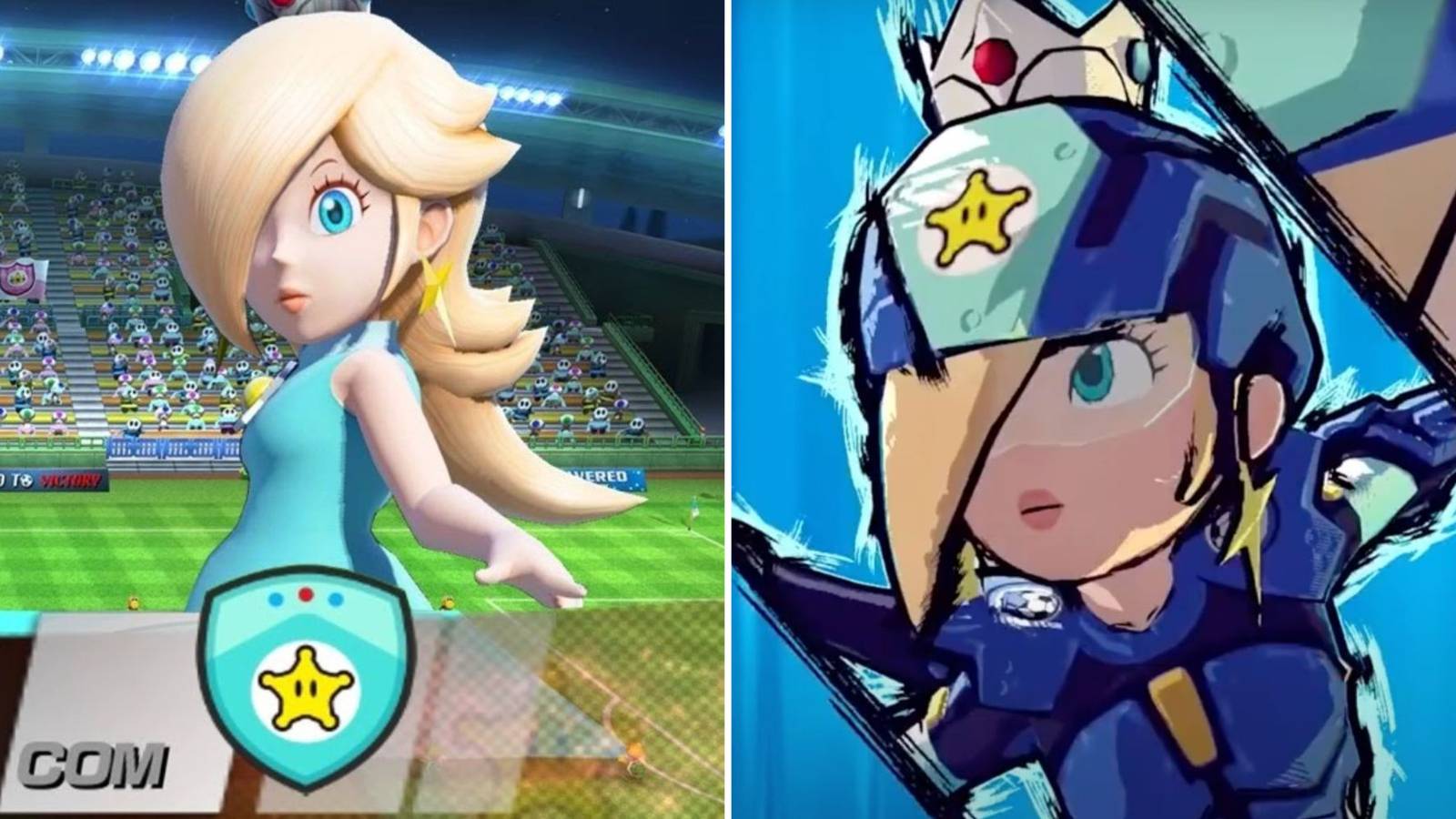 Rosalina from Mario Strikers and Mario Sports Superstars