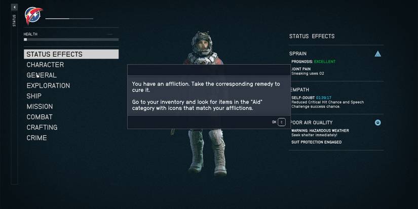 a broken bone remedy in starfield