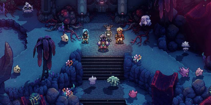 A cutscene featuring characters in Sea of Stars-3