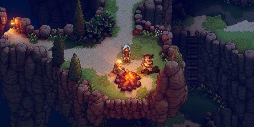 A cutscene featuring characters in Sea of Stars