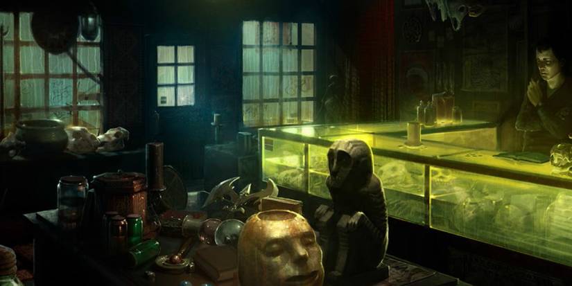 A dealer in antiques in the V5 Camarilla sourcebooks