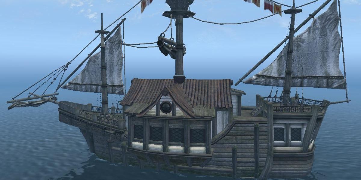 A ship in The Elder Scrolls 4 Oblivion
