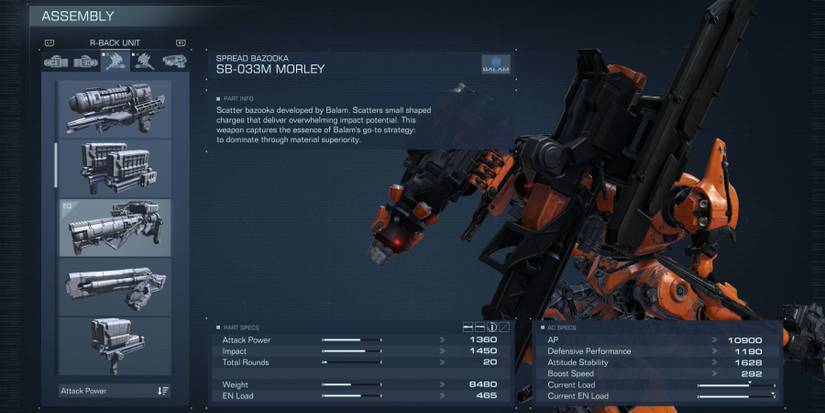 SB-033M Morley Back Unit