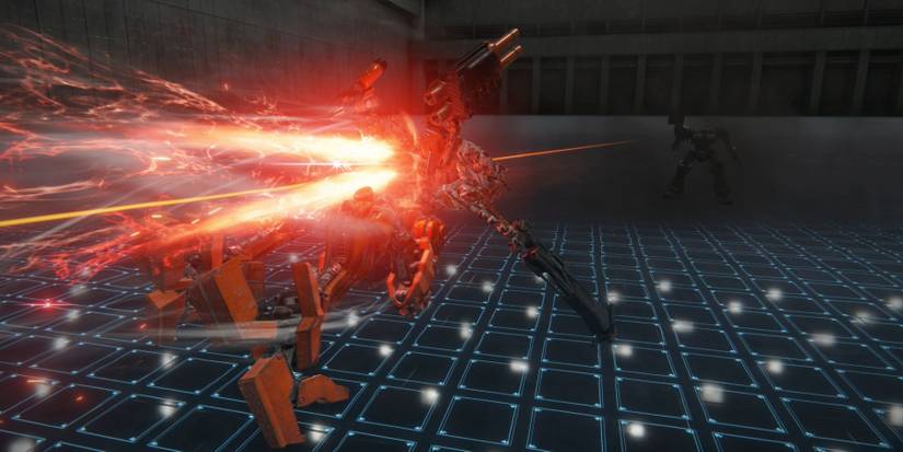 an AC about to execute the Assault Armor attack