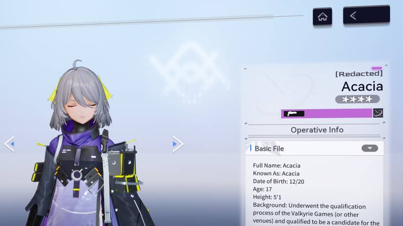 acacia redacted from snowbreak