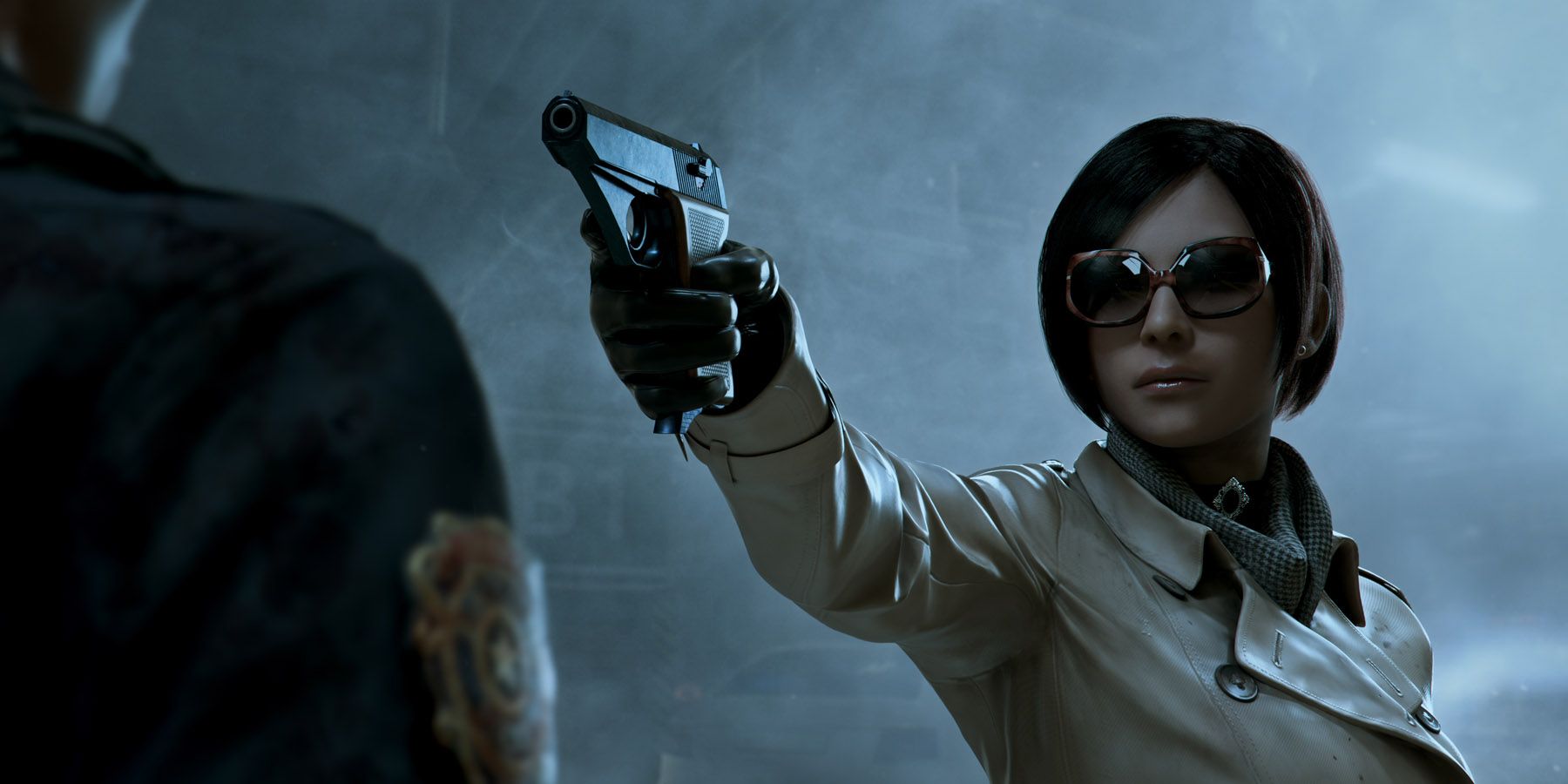 Ada Wong introducing herself as an FBI Agent-1