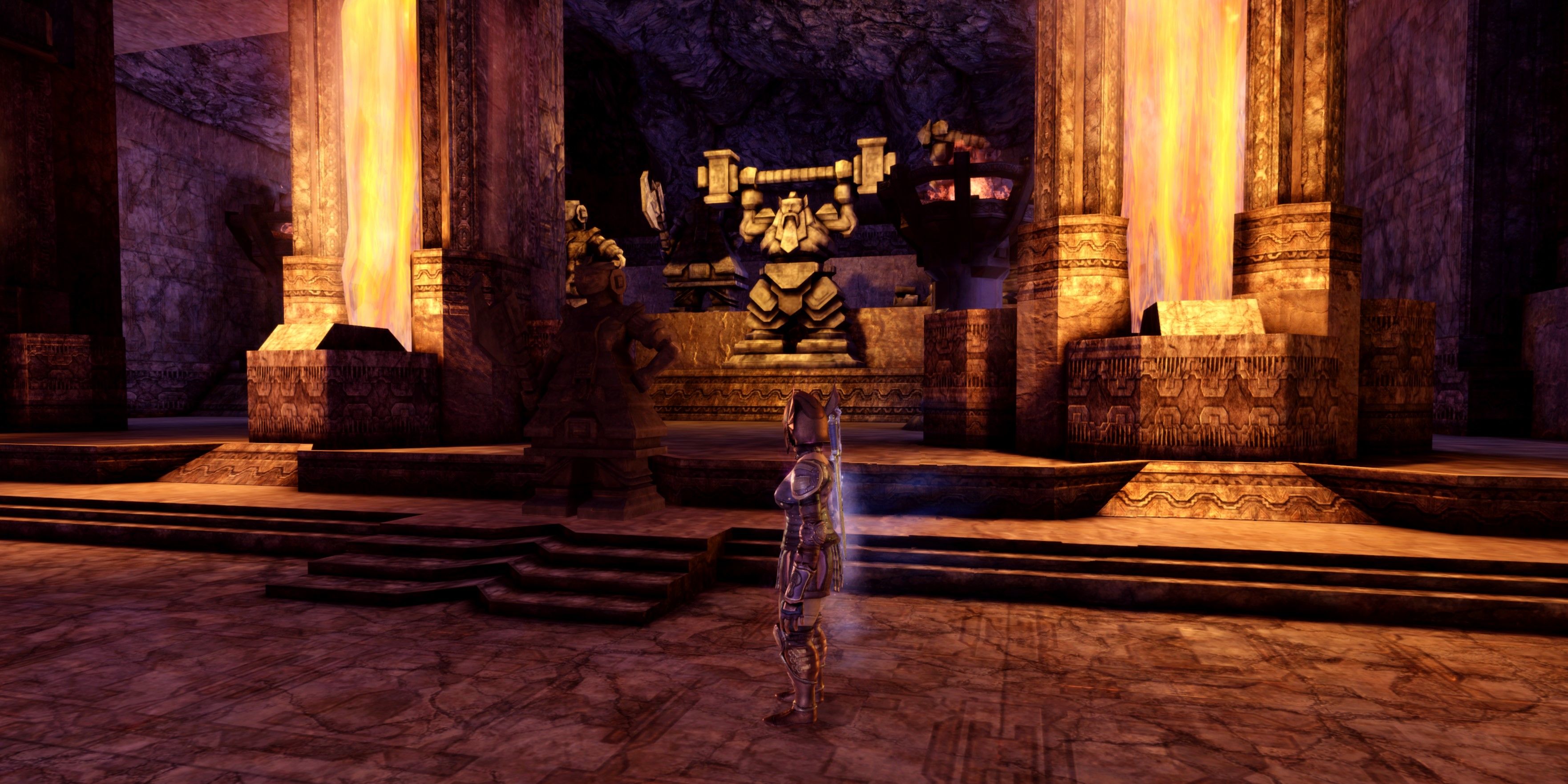 Aeducan Warden in the Hall of Heroes in Orzammar in Dragon Age: Origins