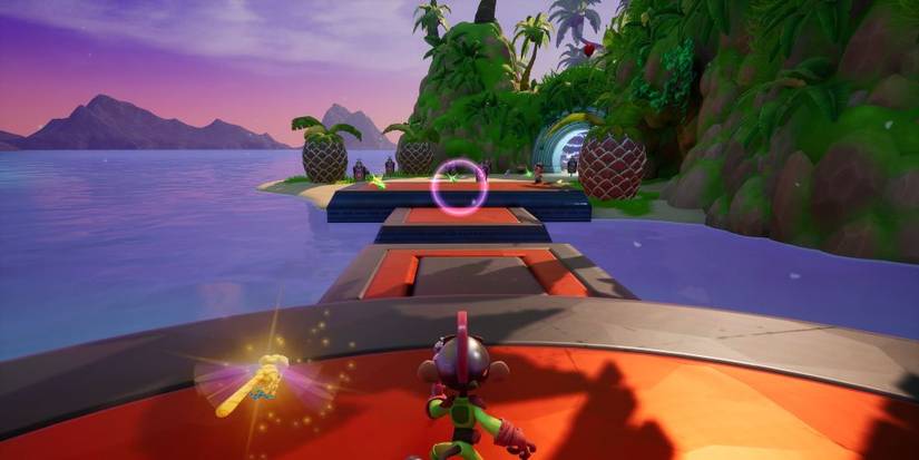 Agent 9 in one of his stages iin Spyro Reignited Trilogy