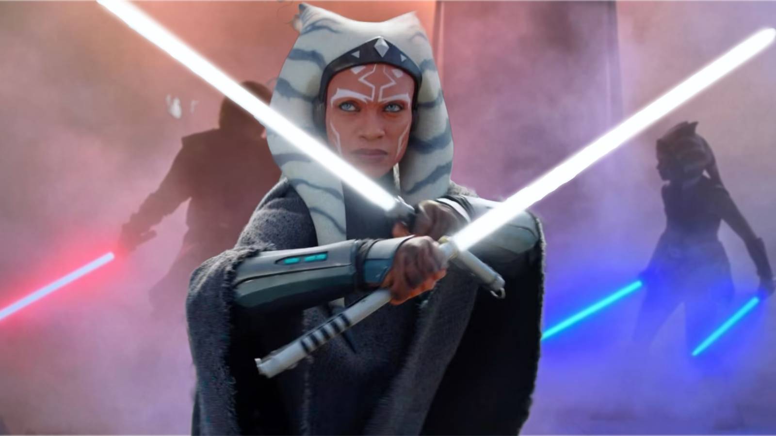Ahsoka Tano white lightsabers