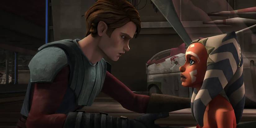 Ahsoka Arguing With Anakin Skywalker