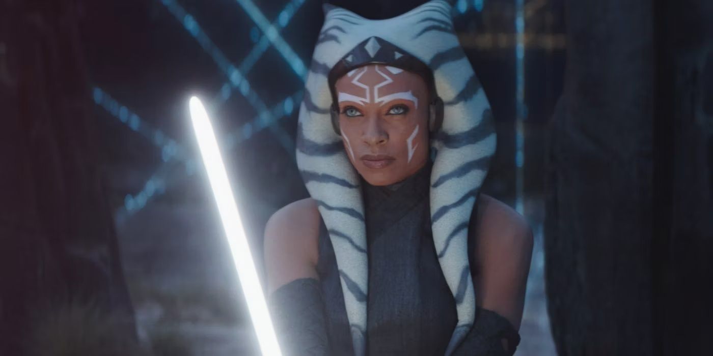 Ahsoka prepares for a duel in Ahsoka