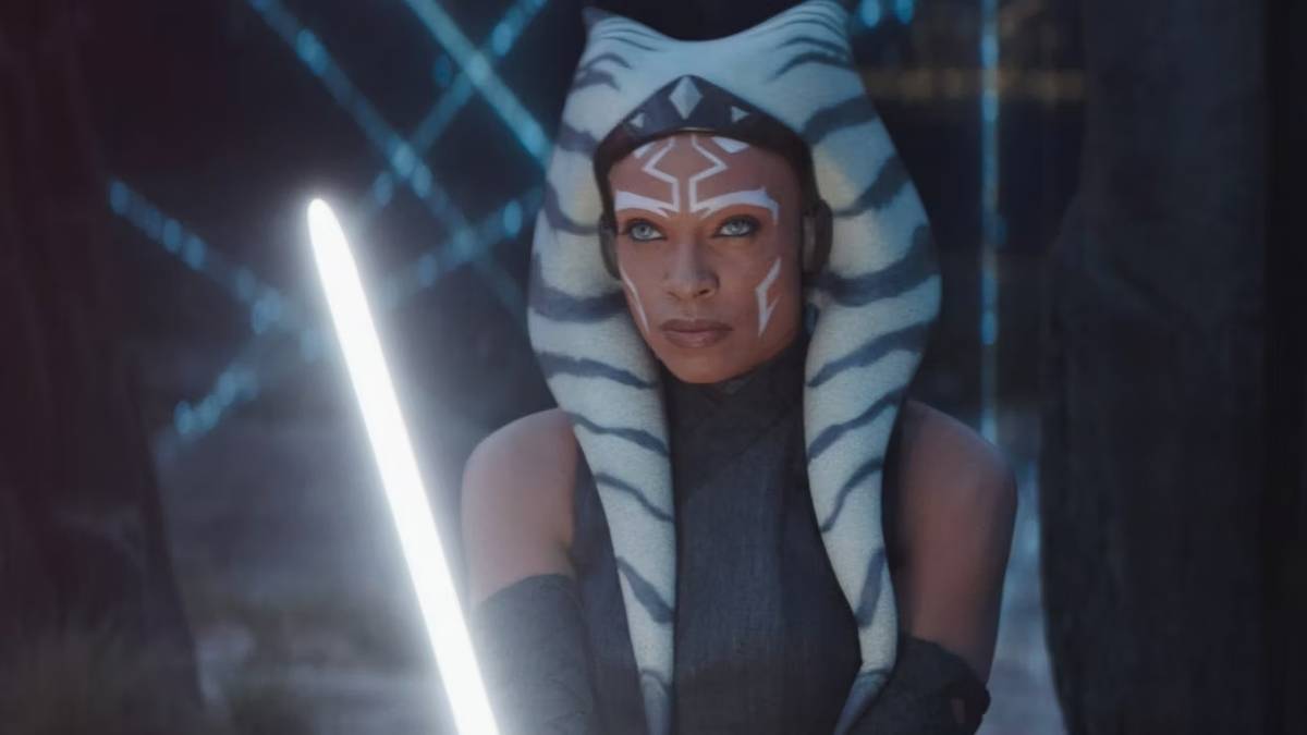 Ahsoka prepares for a duel in Ahsoka