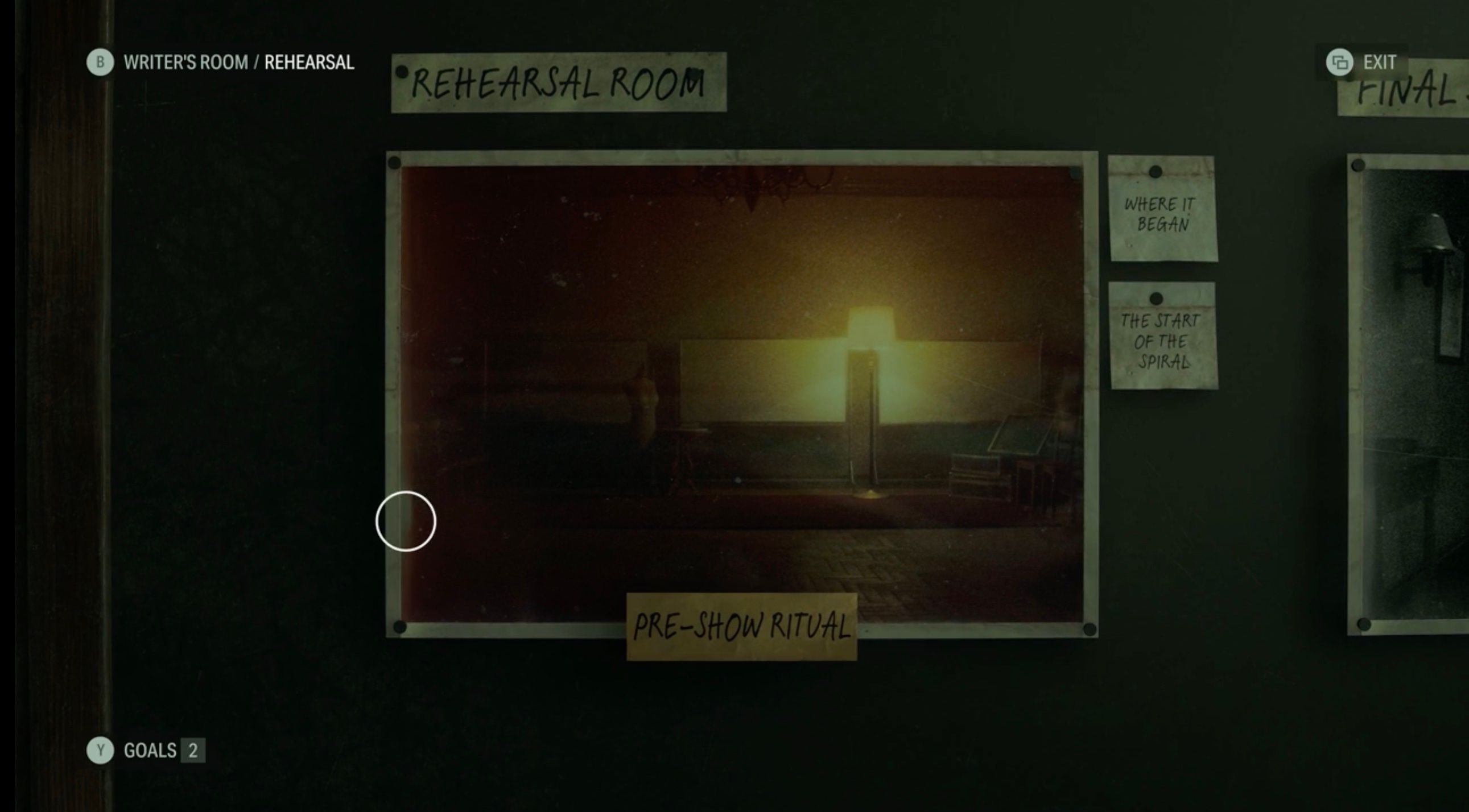 alan wake 2 preview - writers room