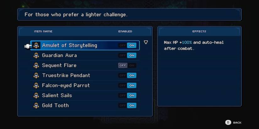 Amulet Of Storytelling Relic in Sea of Stars