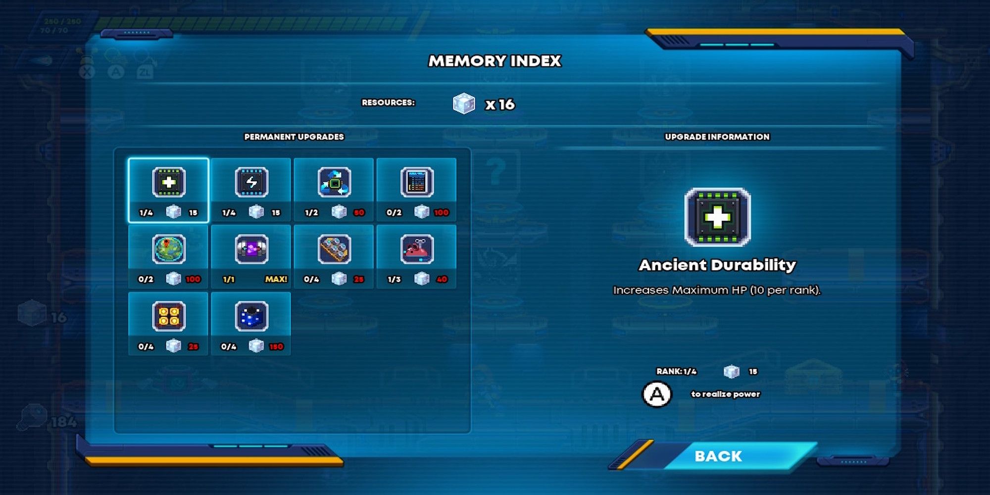 Best Permanent Upgrades In 30XX