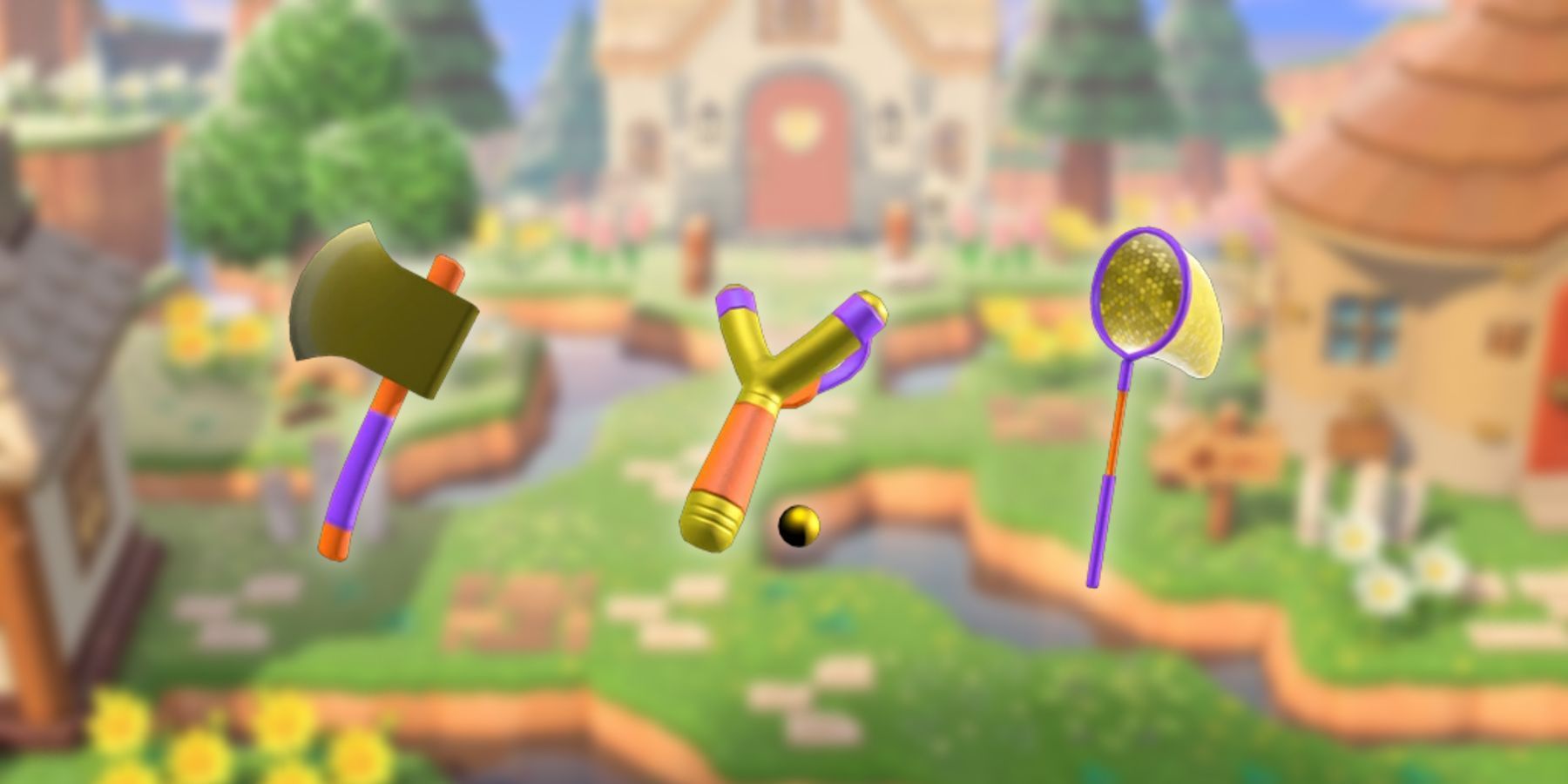 Animal Crossing Golden Tools
