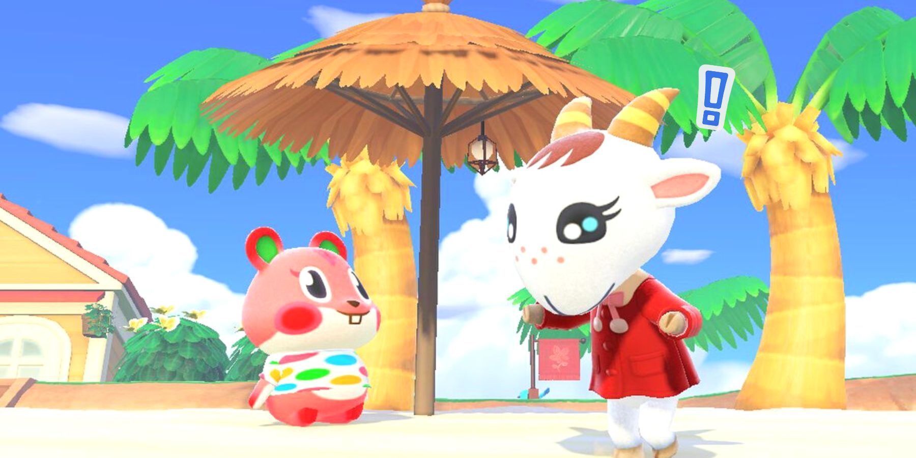 Animal Crossing New Horizons excited