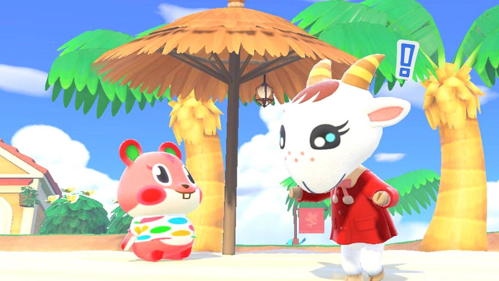 Animal Crossing New Horizons excited