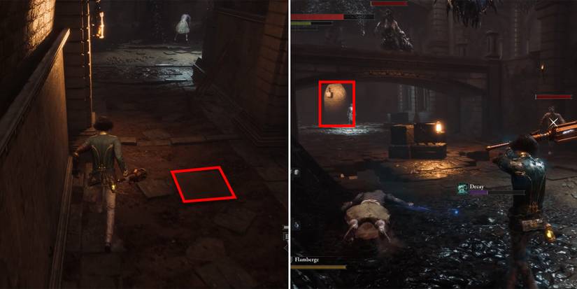 area filled with enemies in lies of p