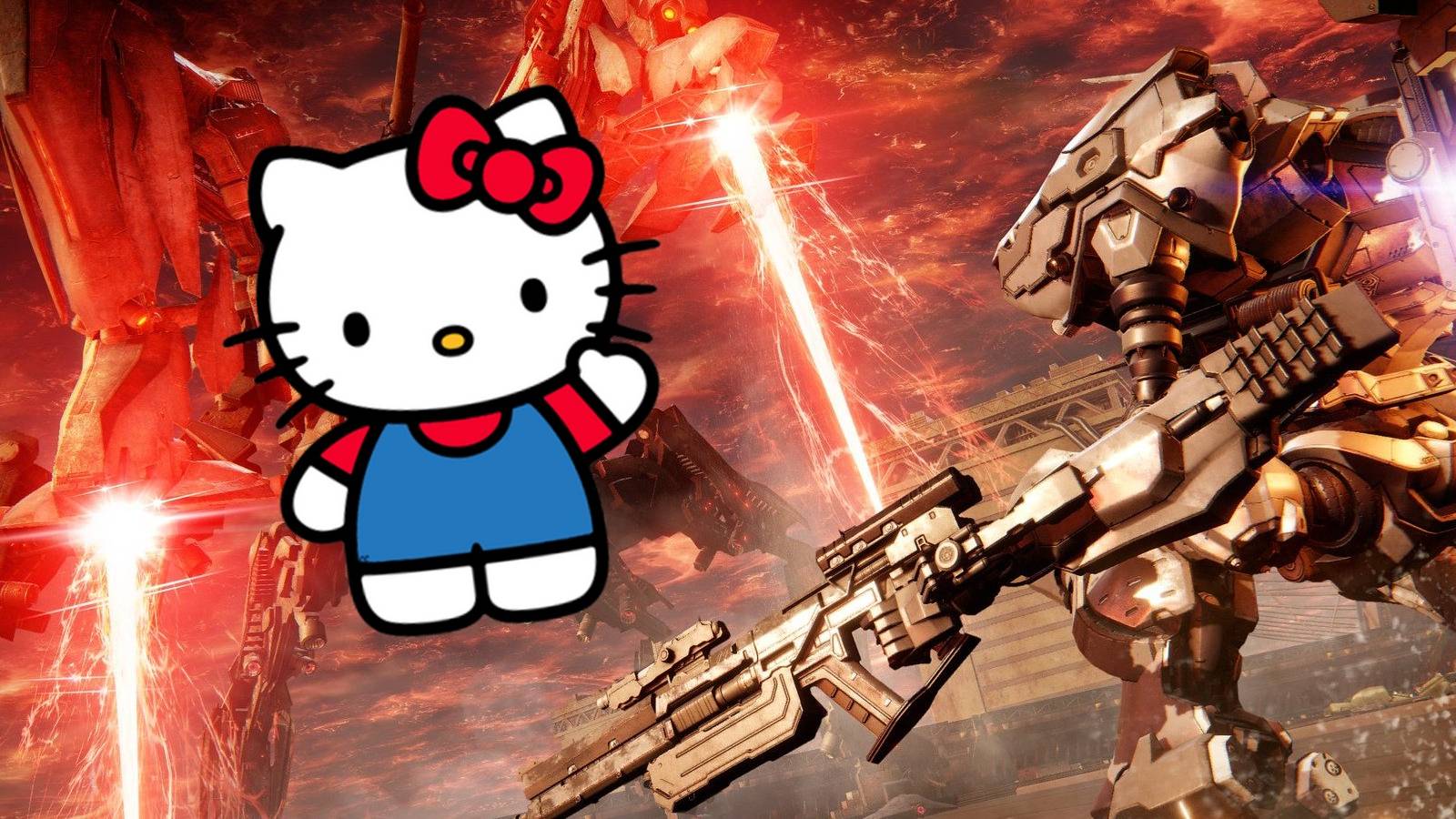 armored core 6 hello kitty