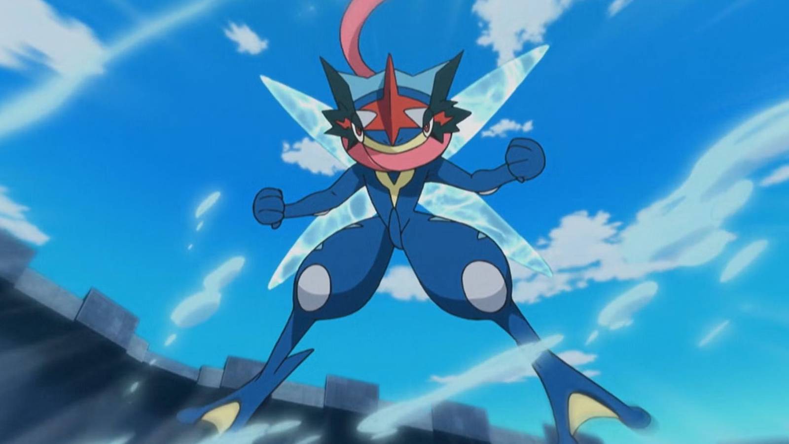 Ash Greninja In the Pokemon Anime