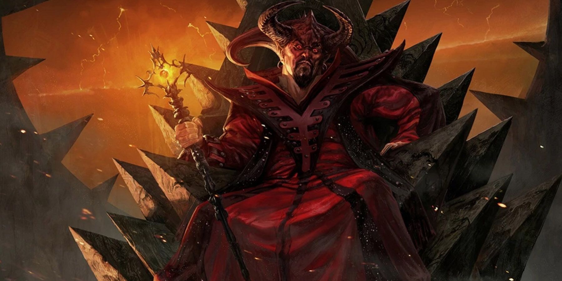 Asmodeus from the D&D 5e Descent to Avernus