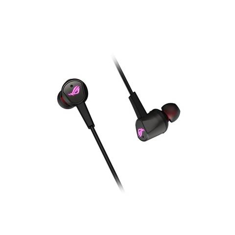 Black ASUS ROG Cetra II earbuds