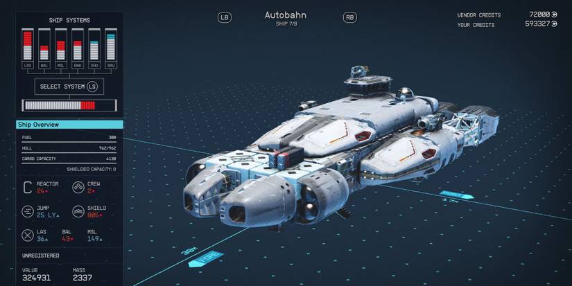 The Autobahn in Starfield