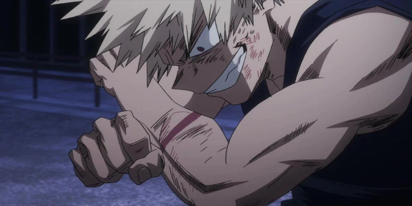 Bakugo's Physical Strain