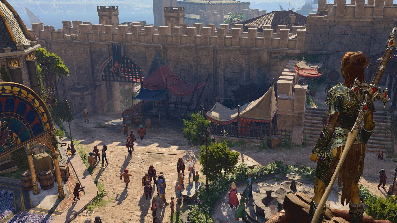 The city in Baldur's Gate 3