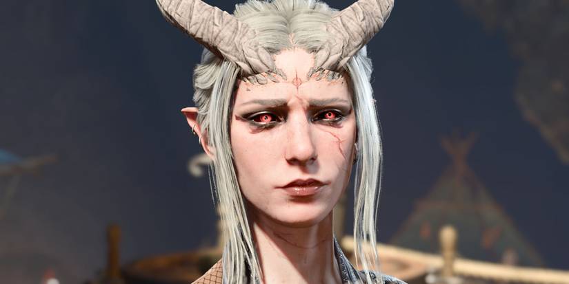 Baldur's Gate 3 Female Tiefling