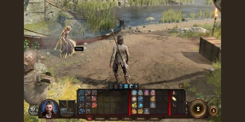 baldur's gate 3 gust of wind