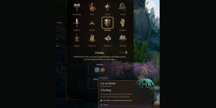 baldur's gate 3 lay on hands