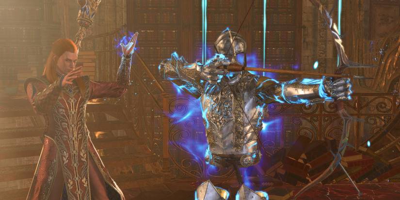 Baldur's Gate 3 Lorroakan Boss Fight Summon Elemental Construct