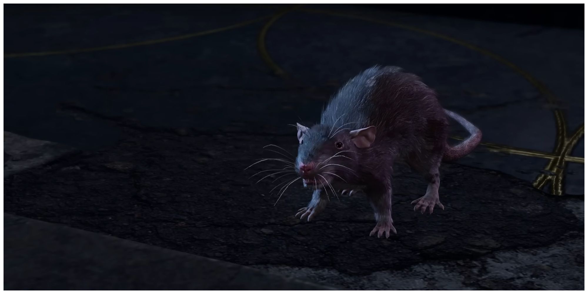 Lyrthindor as a Rat in Baldur's Gate 3