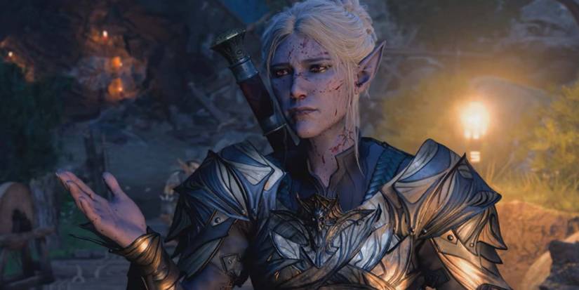 Baldur's Gate 3 Minthara At Camp