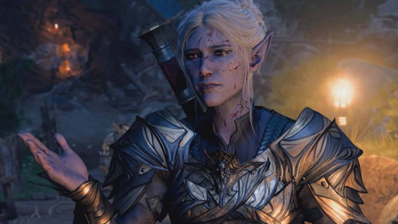 Baldur's Gate 3 Minthara At Camp