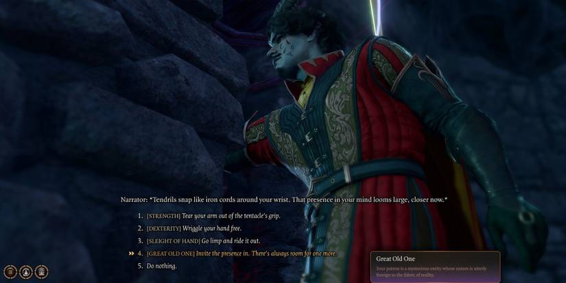 Baldurs Gate 3 Absolute Explained Moonrise Towers Reach In Hole Voice