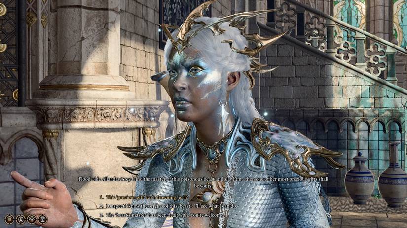 Baldurs Gate 3 Drowned Allandra