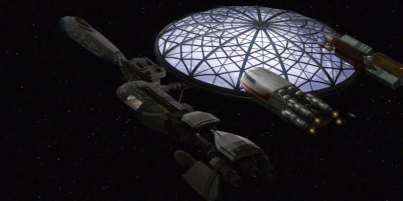 Cloud 9 in Battlestar Galactica, with its large domed area.