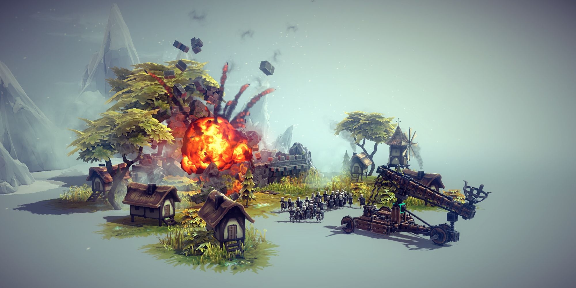 battle in Besiege