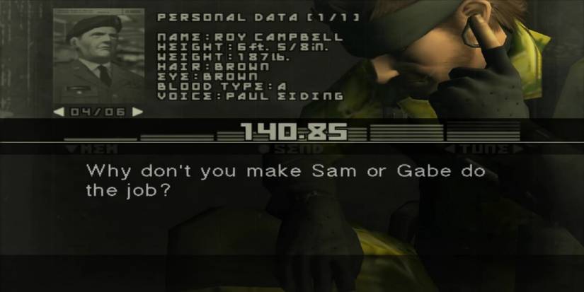 Best Metal Gear 4th Wall Breaks- Sam and Gabe
