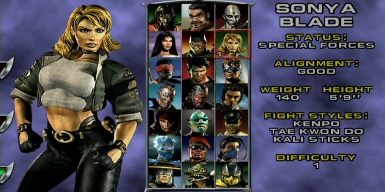 Best Sonya Blades- MK Deadly Alliance