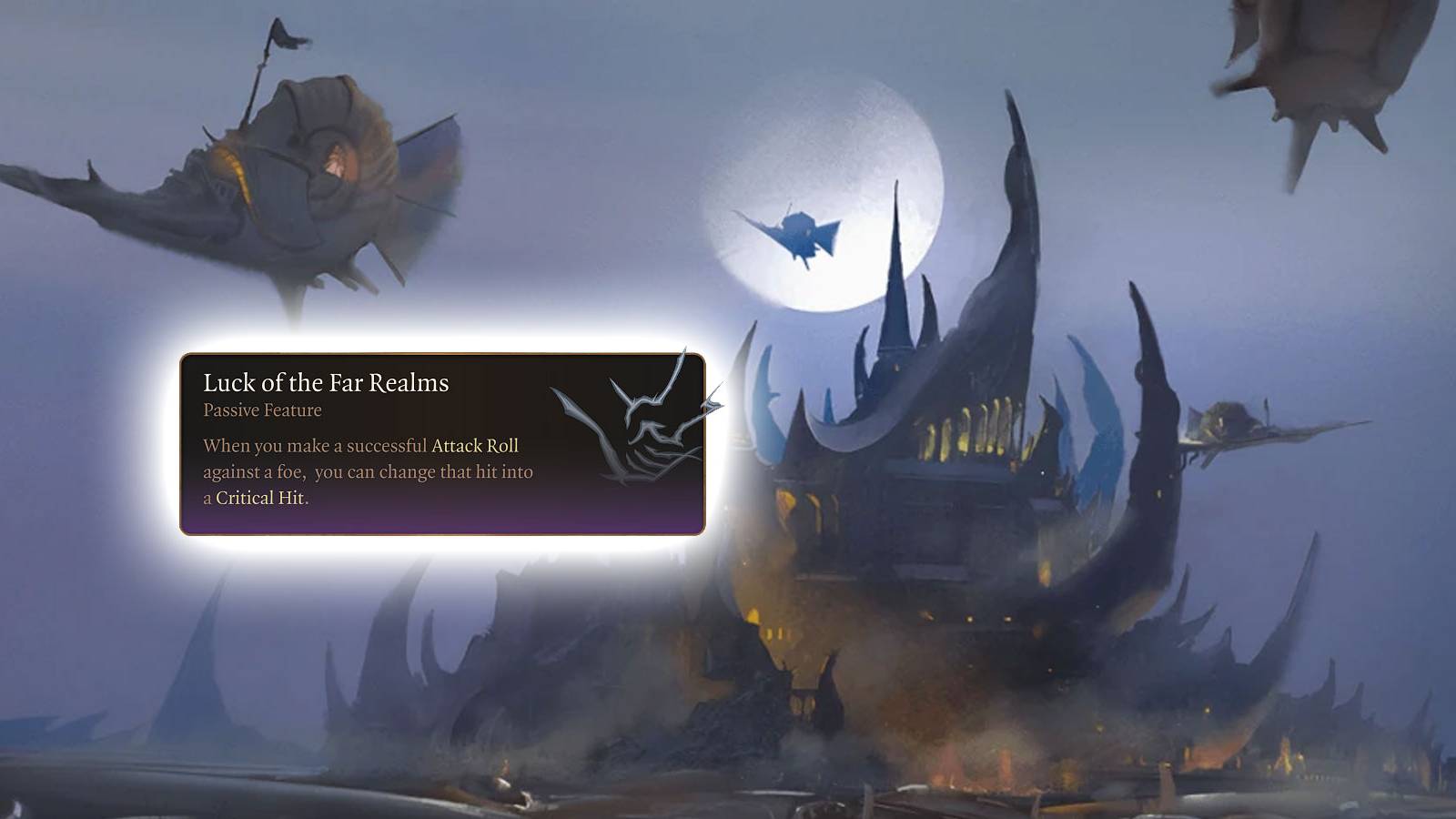 Luck of the Far Realms in Baldur's Gate 3.