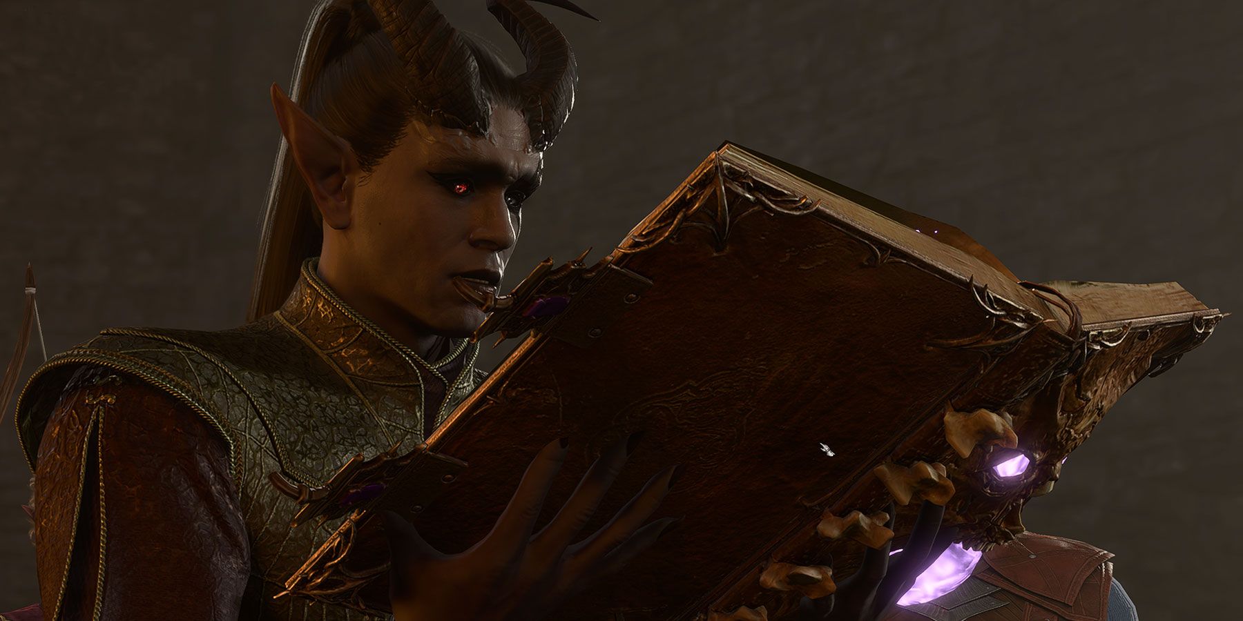 Reading the Necromancy of Thay in Baldur's Gate 3.