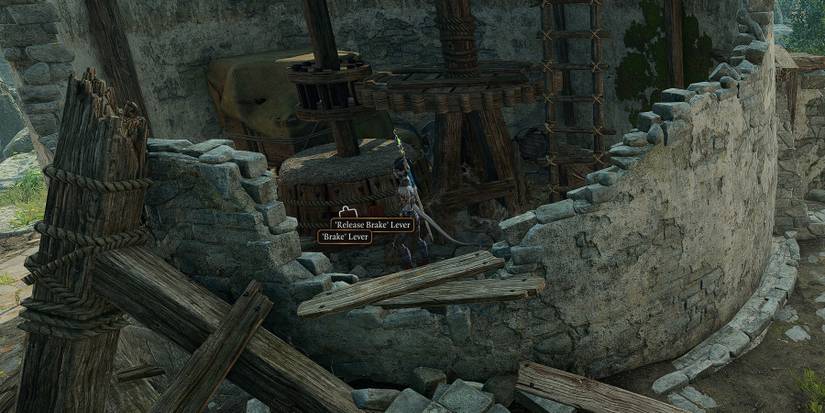 Rescuring Barcus Wroot in Baldur's Gate 3.