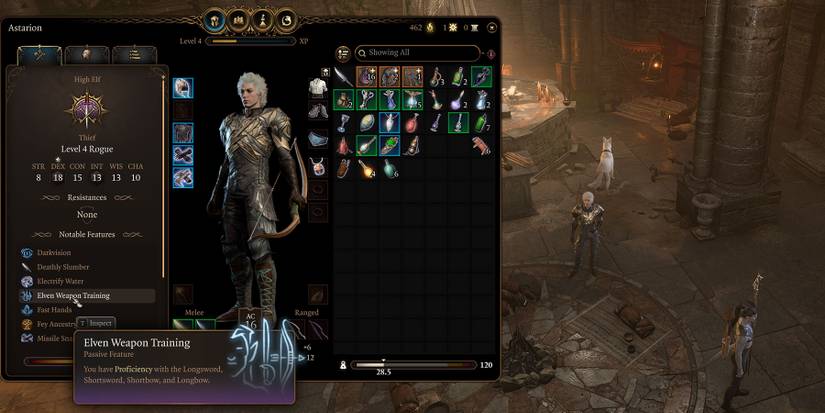 Racial weapon proficiency in Baldur's Gate 3.