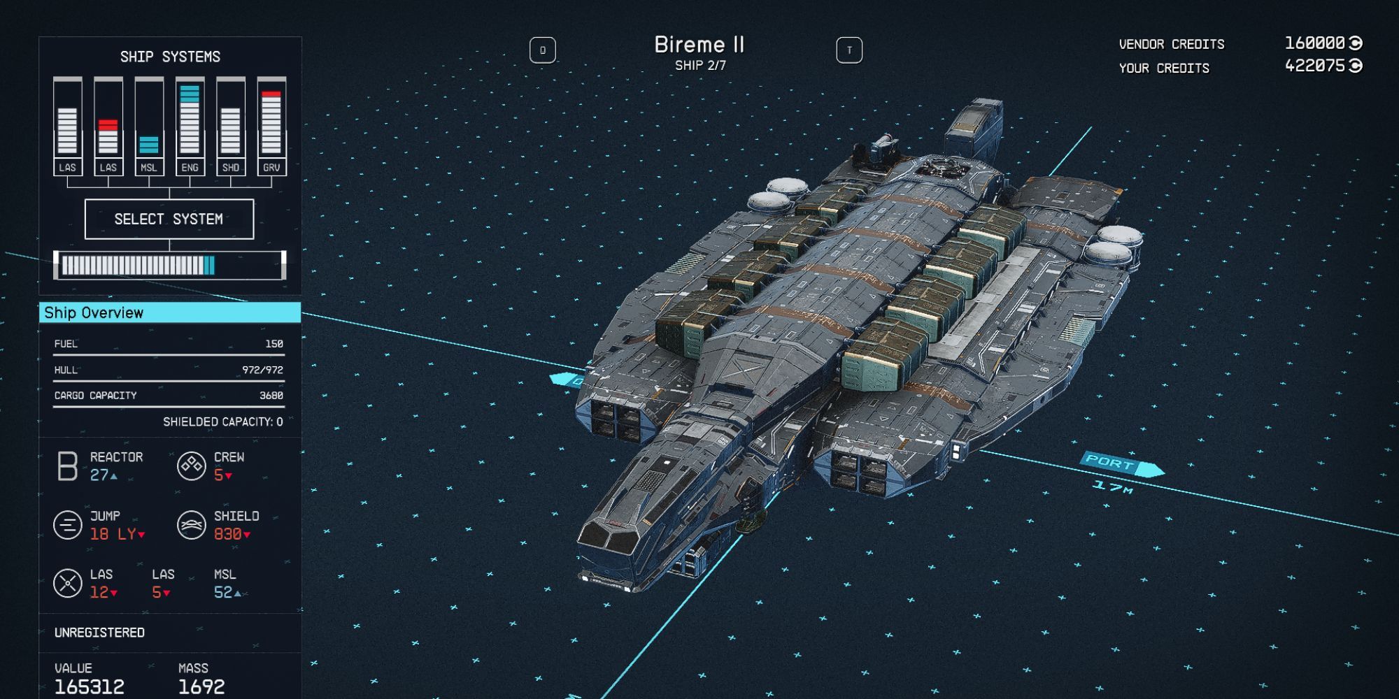 The Bireme II in Starfield